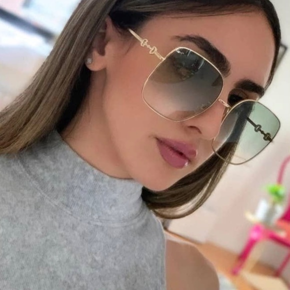 Gucci Oversize Gradient Sunglasses main image 4